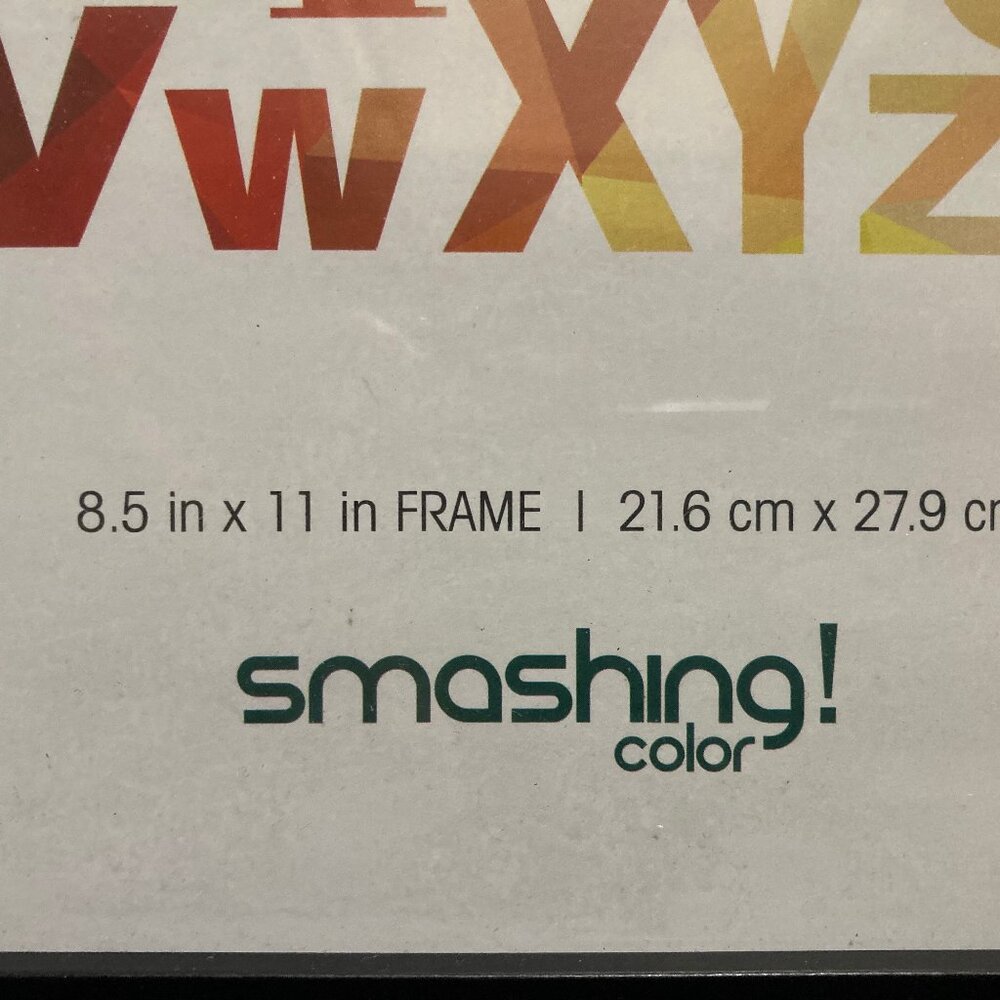 NWT Aaron Brothers Smashing! Color Black Frame 8.5" x 11" - Picture 3 of 5